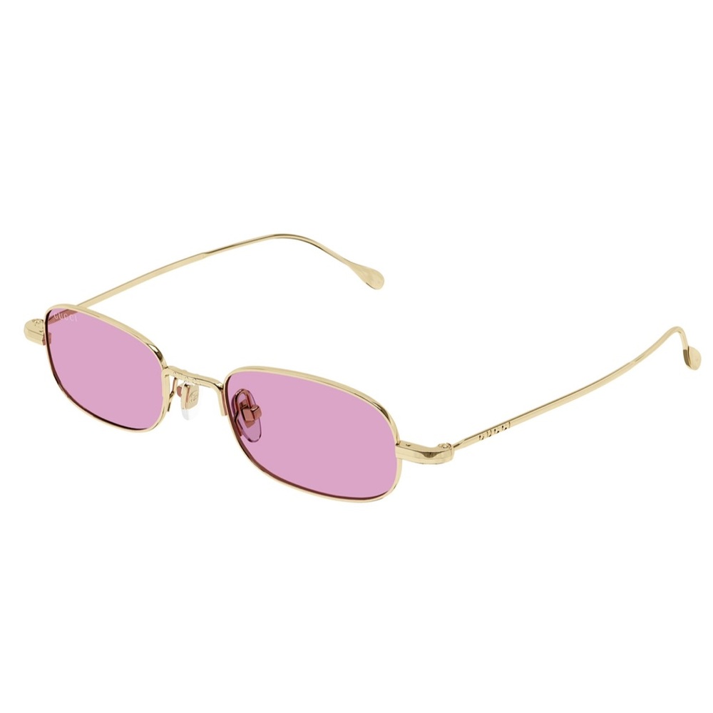 Authentic Gucci Pink Rectangular Sunglasses - image 4